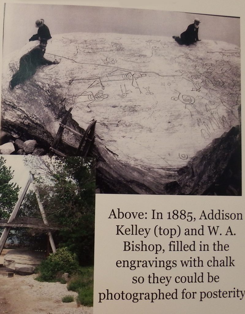 Inscription rock petroglyphs 1885