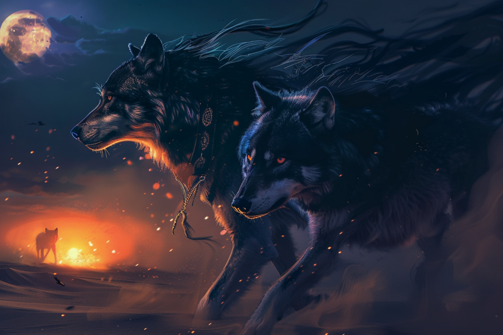 Werewolves in the desert